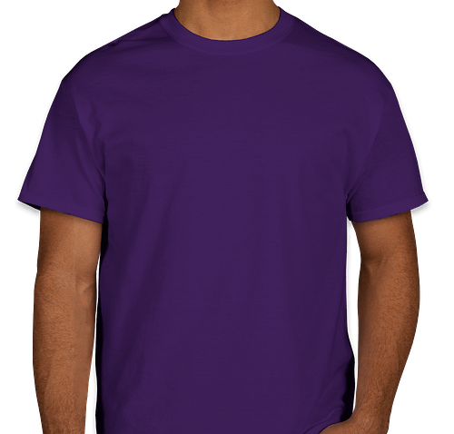 Gildan 100% Cotton T-shirt - Color: Purple