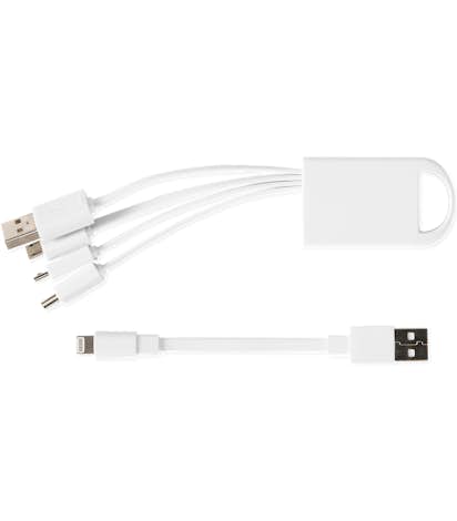 4-in-1 Charging Buddy - White / White