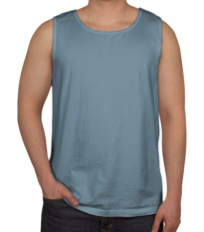 Comfort Colors 100% Cotton Tank - Ice Blue