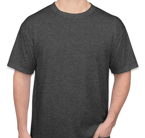 Gildan 50/50 T-shirt - Color: Dark Heather