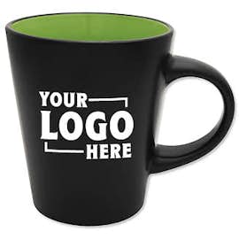 12 oz. Ceramic Two-Tone Noir Mug