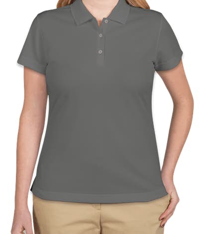 Adidas Women's ClimaLite Performance Polo - Lead / Black
