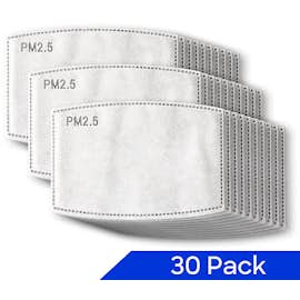 PM2.5 Refill Mask Filters $19.99 for Pack of 30