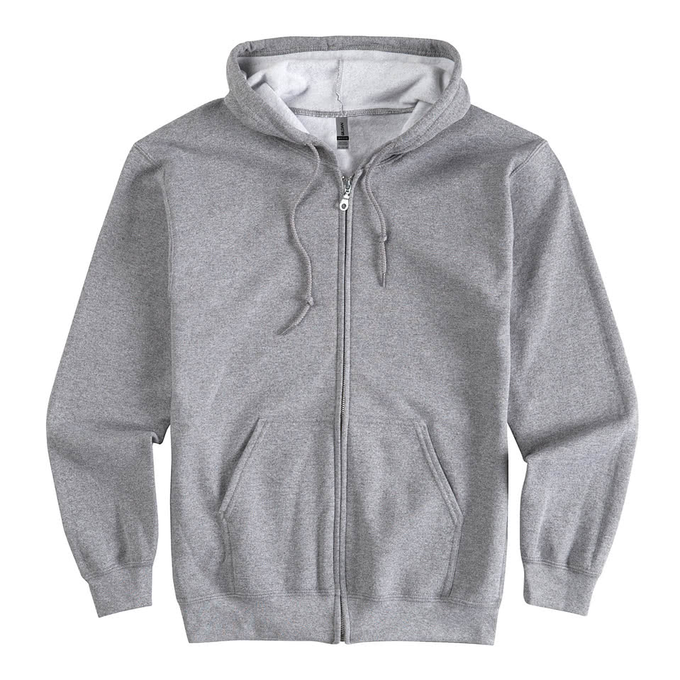 gildan zip up hoodies