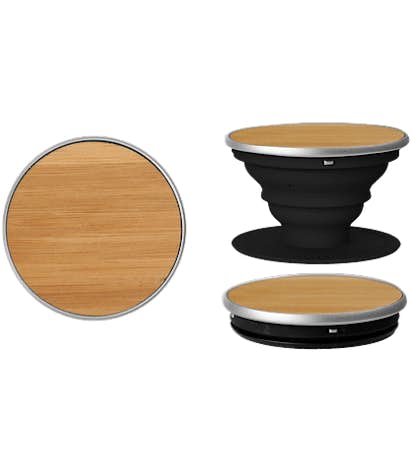 Laser Engraved Wood PopSocket® - Bamboo