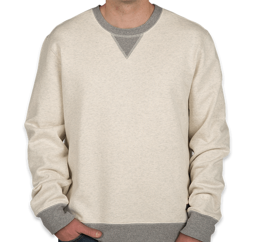 champion authentic sueded fleece crewneck sweatshirt