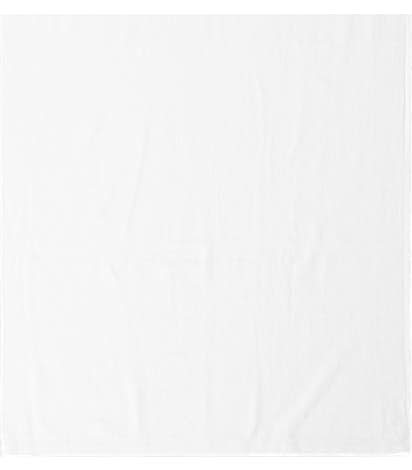 Lightweight Embroidered Beach Towel - White