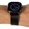 Gunmetal Watch with Leather Band - Other View: 1