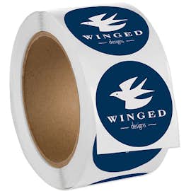 Full Color 2 in. Circle Roll Labels (500 per roll)