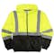 ML Kishigo Class 3 Hi-Vis Hooded Full Zip Sweatshirt