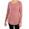 District Women's Tri-Blend Long Sleeve Tunic T-shirt - Other View: 1