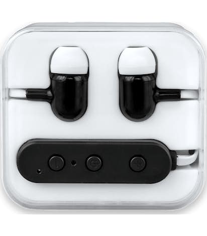 Color Pop Bluetooth Earbuds - White