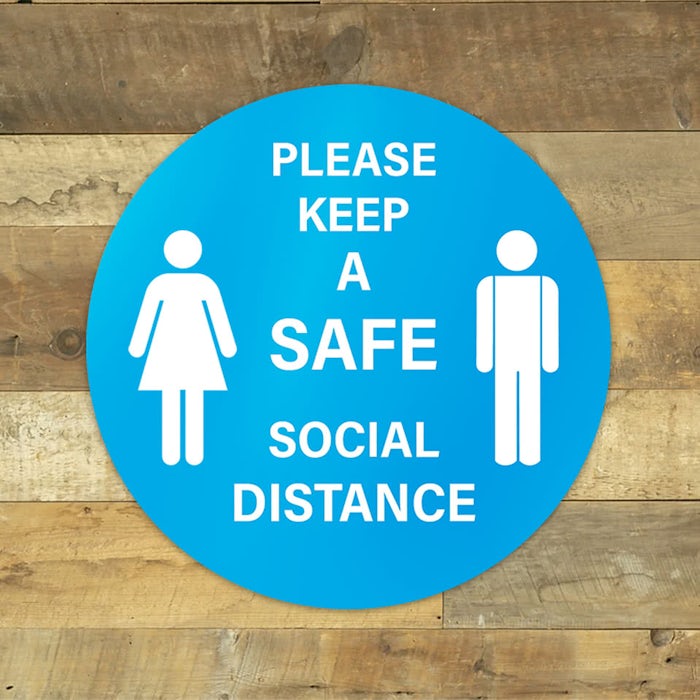 Social Distance Floor Decal