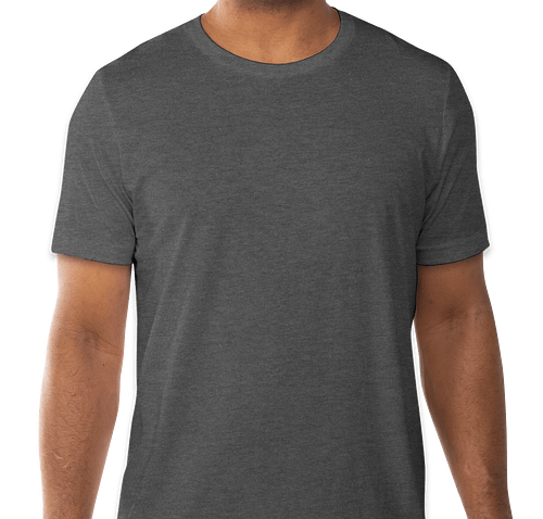 Bella + Canvas Jersey T-shirt - Color: Dark Grey Heather