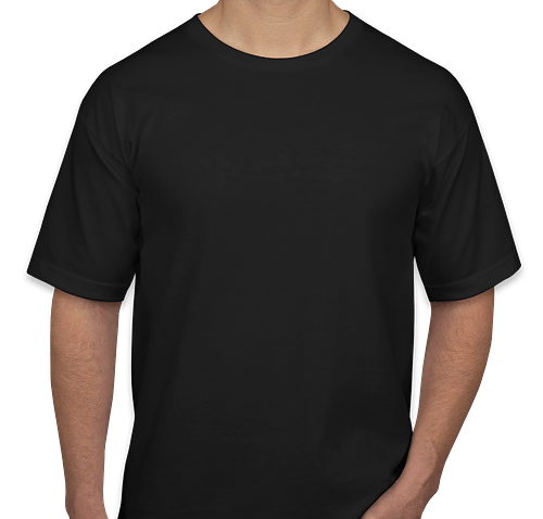 Bayside Union Made 100% Cotton USA T-shirt - Color: Black