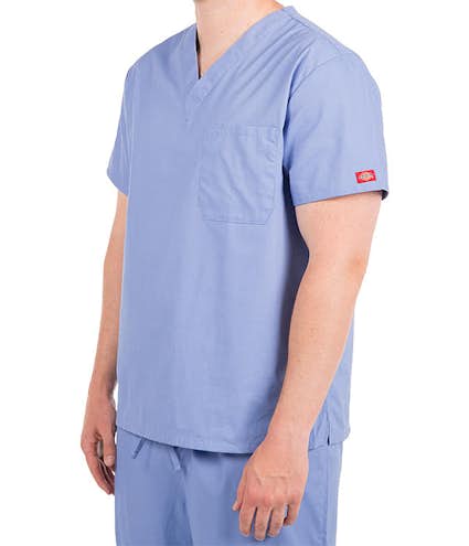 Dickies V-Neck Scrub Top - Other View: 1