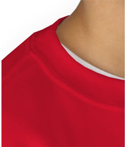 Gildan Youth Midweight 50/50 Crewneck Sweatshirt - Other View: 3