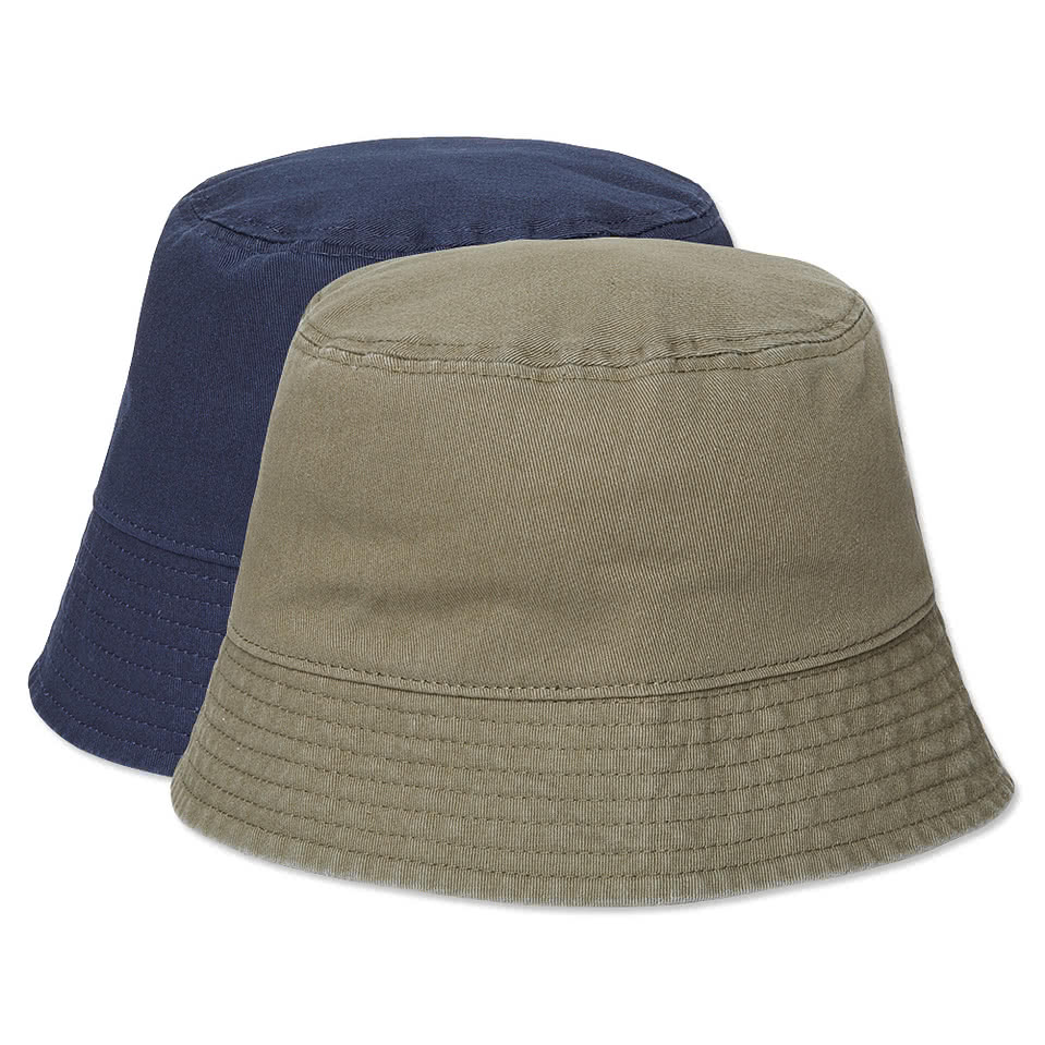 Custom Atlantis Headwear Sustainable Bucket Hat - Design Bucket Hats ...
