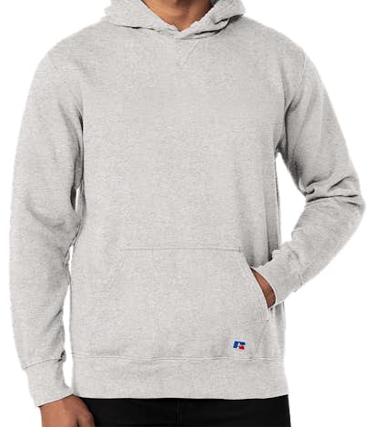 Russell Athletic Cotton Rich Pullover Hoodie - Ash