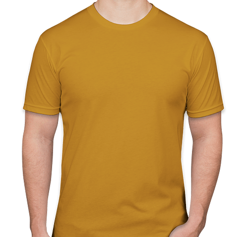 Next Level Jersey T-shirt - Color: Antique Gold