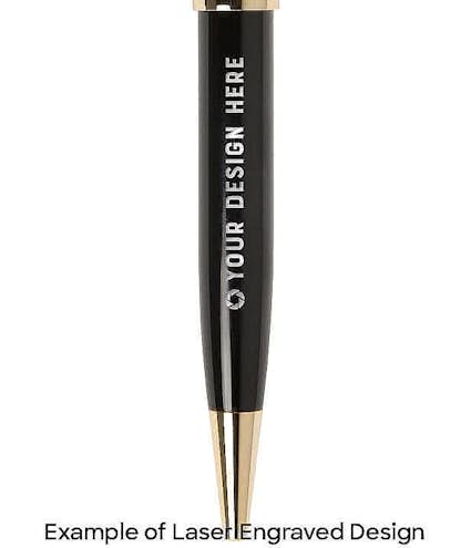 Laser Engraved SoBe Ballpoint Pen (black ink) - Other View: 2