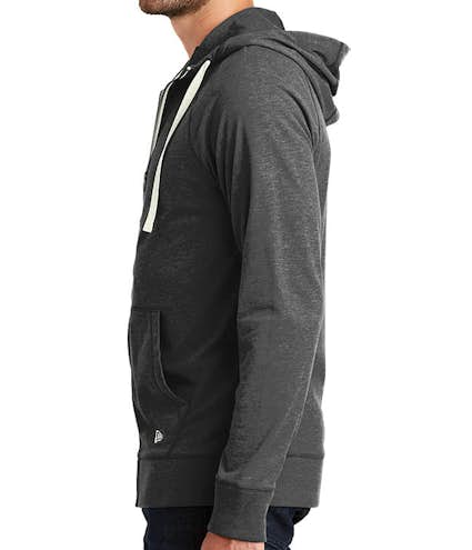 New Era Sueded Full Zip T-shirt Hoodie - Other View: 3