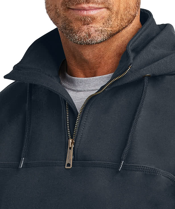 Custom Carhartt Rain Defender Paxton Heavyweight Quarter Zip Hoodie