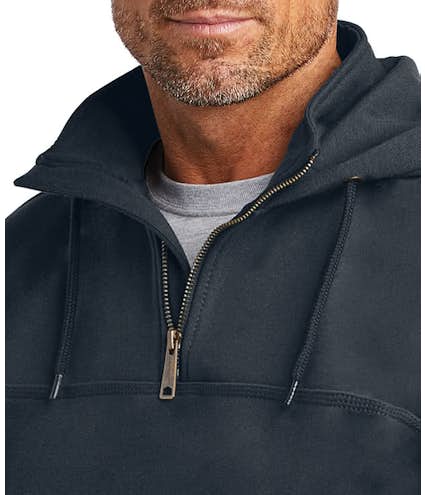 Carhartt Rain Defender Paxton Heavyweight Quarter Zip Hoodie - Other View: 4