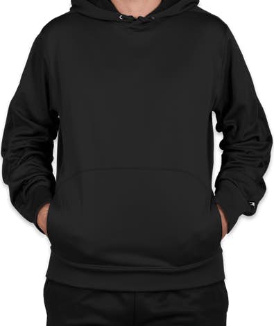 Download hoodie template black - Custom Champion Colorblock Performance Pullover Hoodie - Design ...