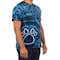 Dyenomite Paw Print Tie-Dye T-shirt - Other View: 1