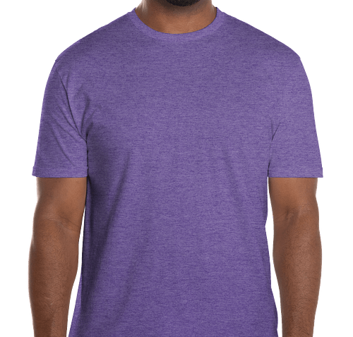 Gildan Softstyle Jersey T-shirt - Color: Heather Purple