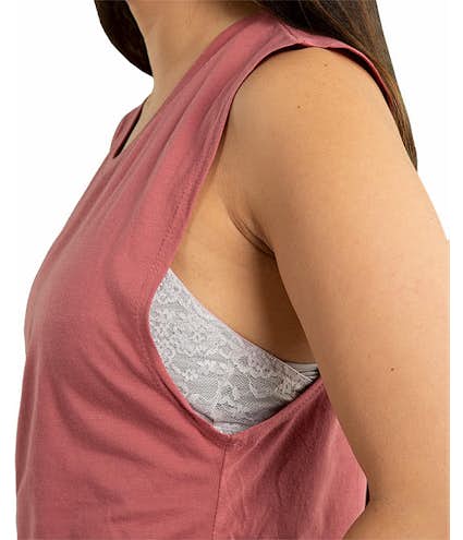 Next Level Women's Slim Fit Festival Muscle Tank - Other View: 4
