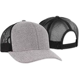 Pacific Headwear Heather Trucker Hat