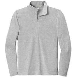 Sport-Tek Tri-Blend Quarter Zip Performance Shirt