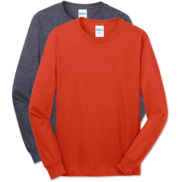 Port & Company Core Cotton Long Sleeve T-shirt