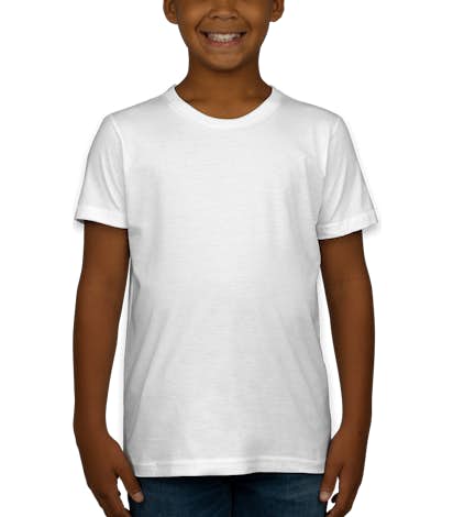 American Apparel USA-Made Youth Jersey T-shirt - White