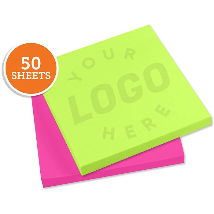 Neon - 3M Post-it® Note- 2.75" x 3" - 50 sheets/pad