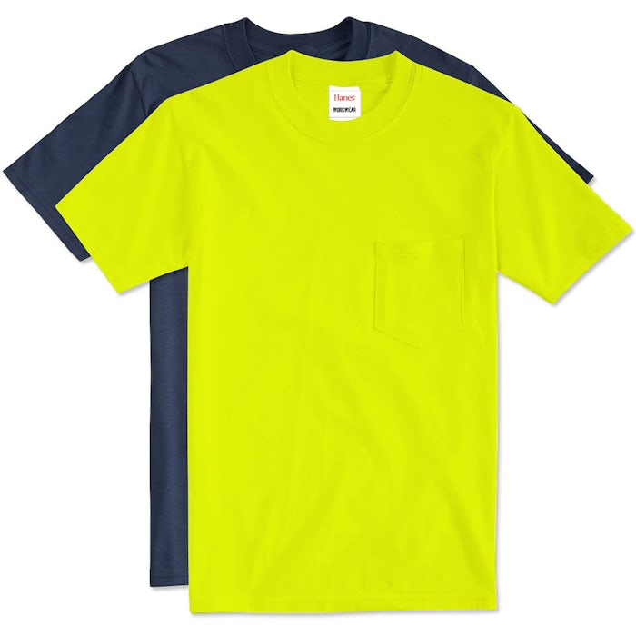 Hanes Workwear Pocket T-shirt