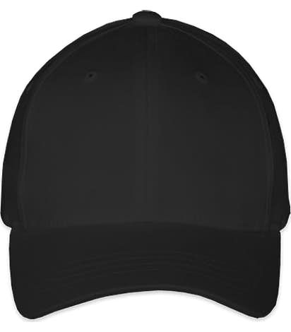 Yupoong Youth Twill Flexfit Hat - Black