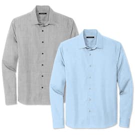 MERCER+METTLE Stretch Woven Long Sleeve Shirt