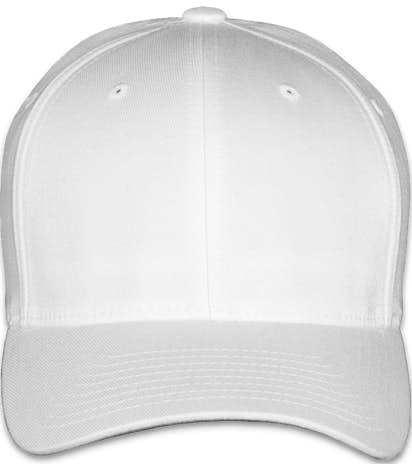 Yupoong Twill Flexfit Hat - White