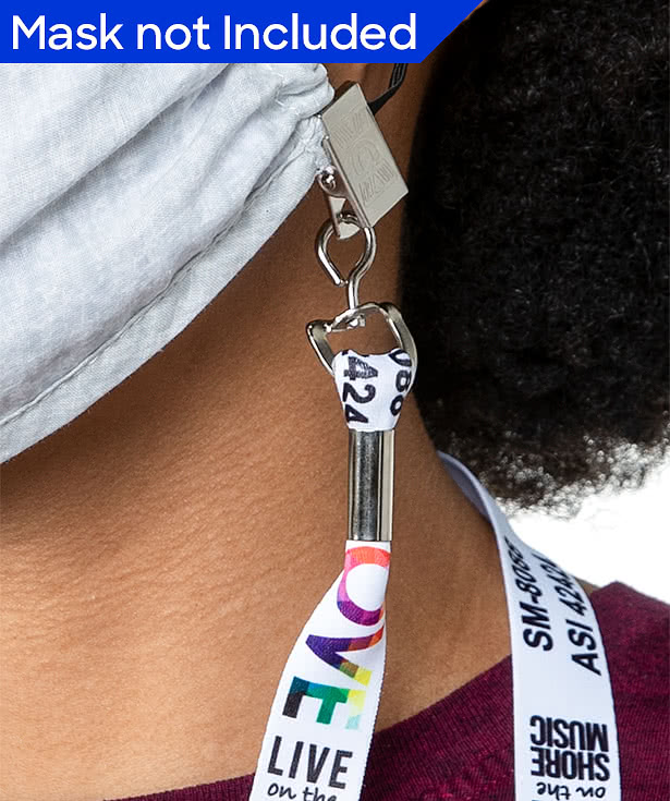Custom Full Color Premium Face Mask Lanyard Design Lanyards Online at