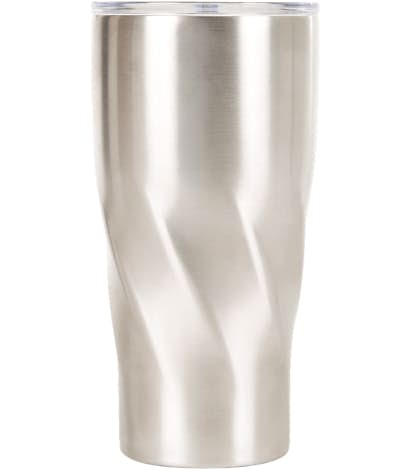 20 oz. Vacuum Insulated Swirl Tumbler - Silver