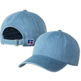 Russell Athletic Snow Wash Denim Baseball Hat