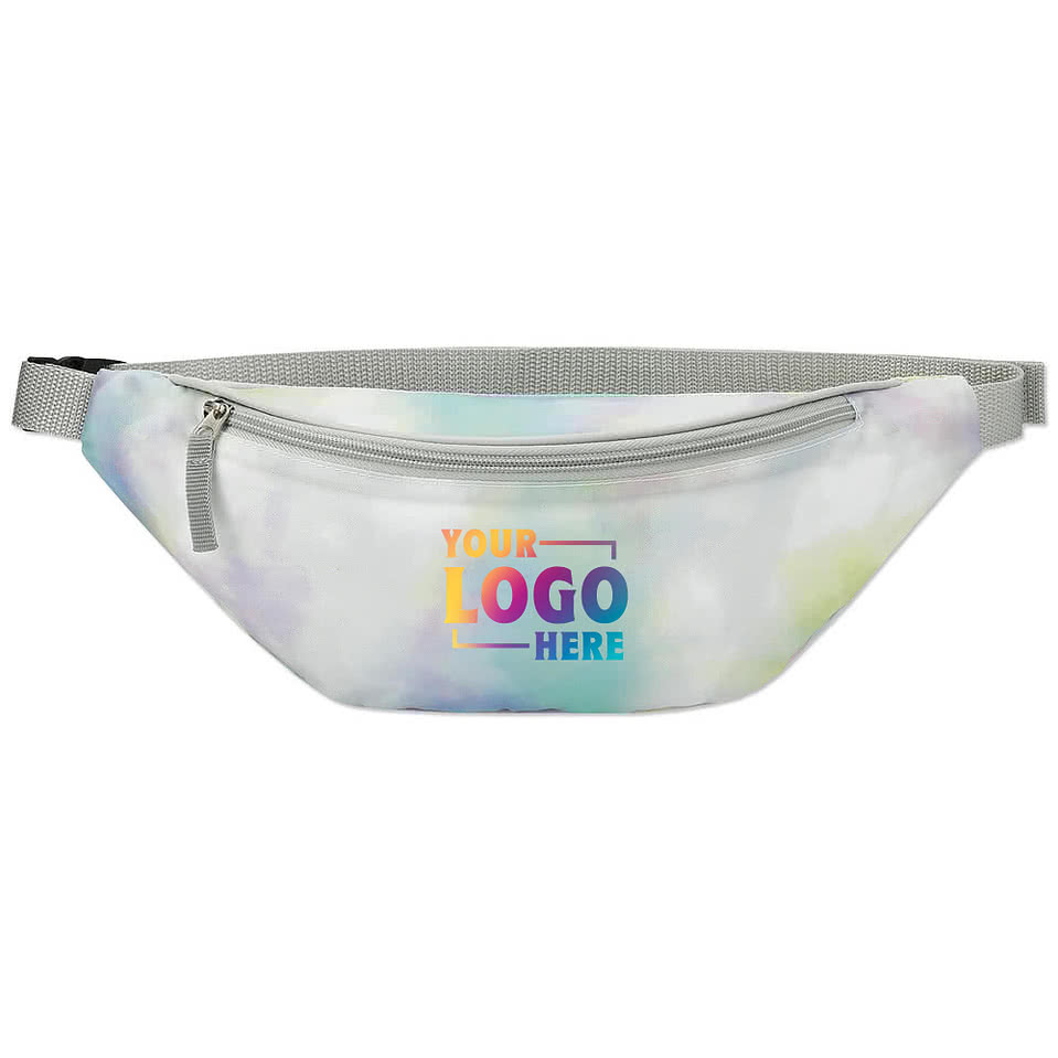 tie dye fanny pack