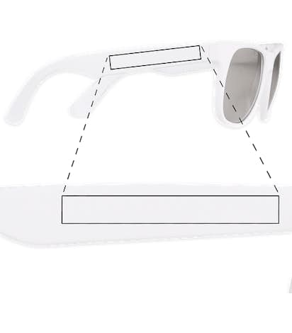 Promotional Mirrored Sunglasses - Silver Tint
