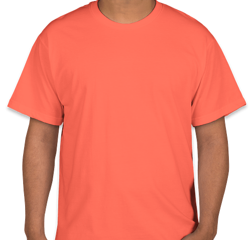 Gildan Hammer T-shirt - Color: Bright Salmon