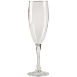5.75 oz. Champagne Flute Glass - Color: Clear