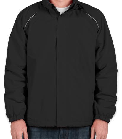 Core 365 Fleece Lined All-Season Jacket - Black