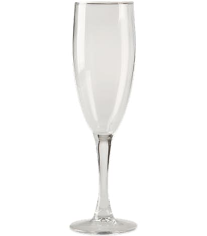 5.75 oz. Champagne Flute Glass - Clear